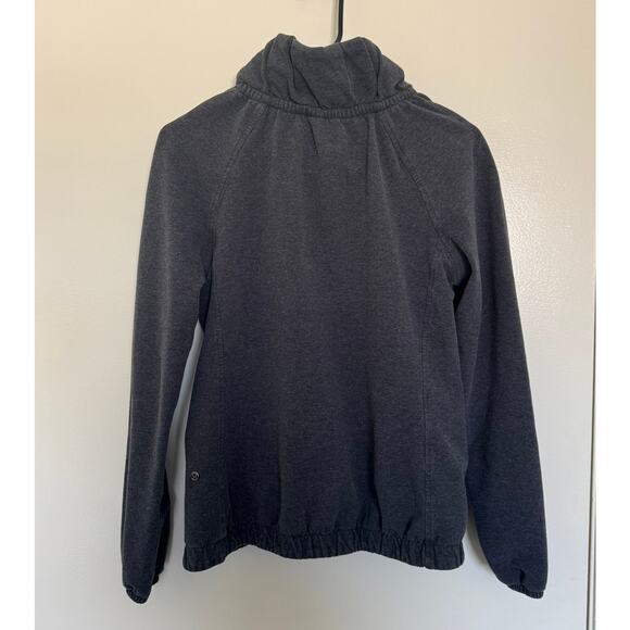Lululemon After All Pullover in Heathered Black Size 6 - Picture 5 of 8